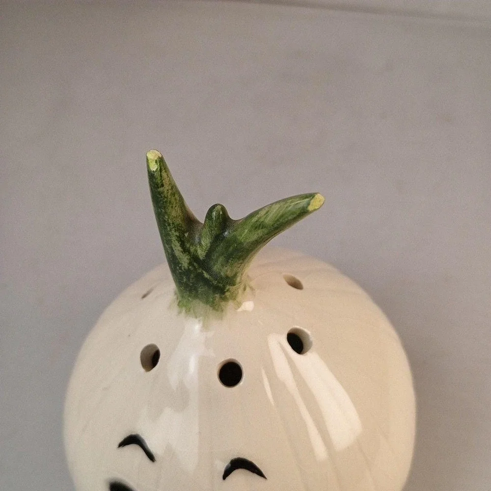Vintage 1980 Funny Onion Head Refrigerator Baking Soda Holder Air Freshener 4